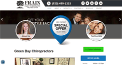 Desktop Screenshot of frainfamilychiropractic.com