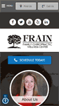 Mobile Screenshot of frainfamilychiropractic.com